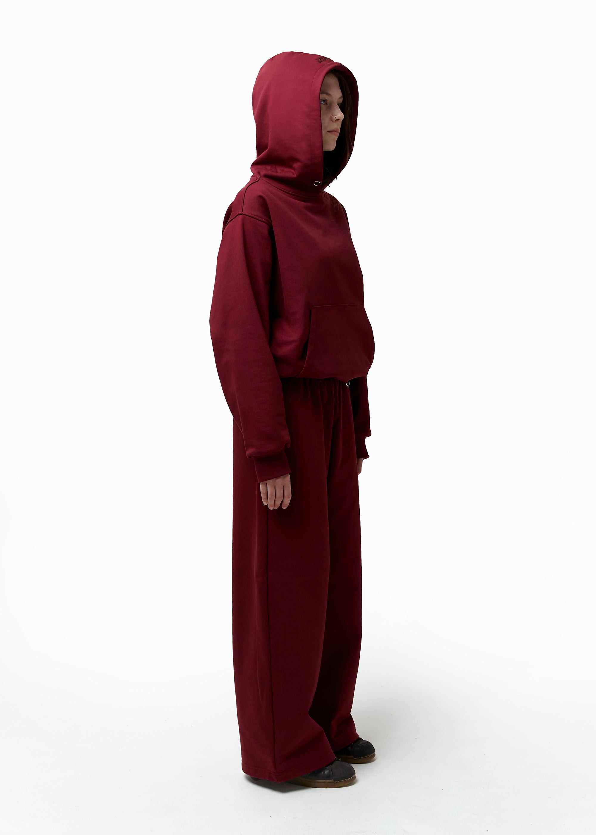 BUBBLE burgundy sweatpants