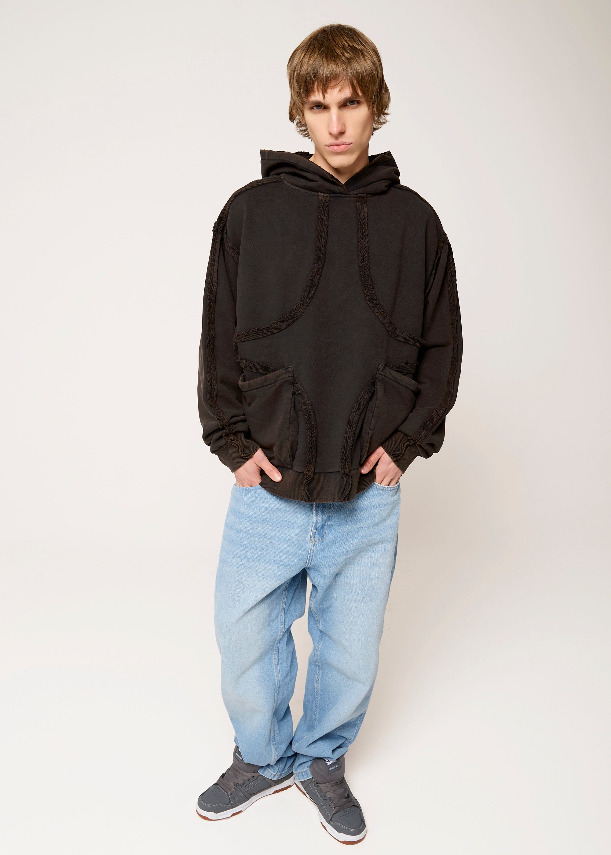 ROSETTE washed hoodie