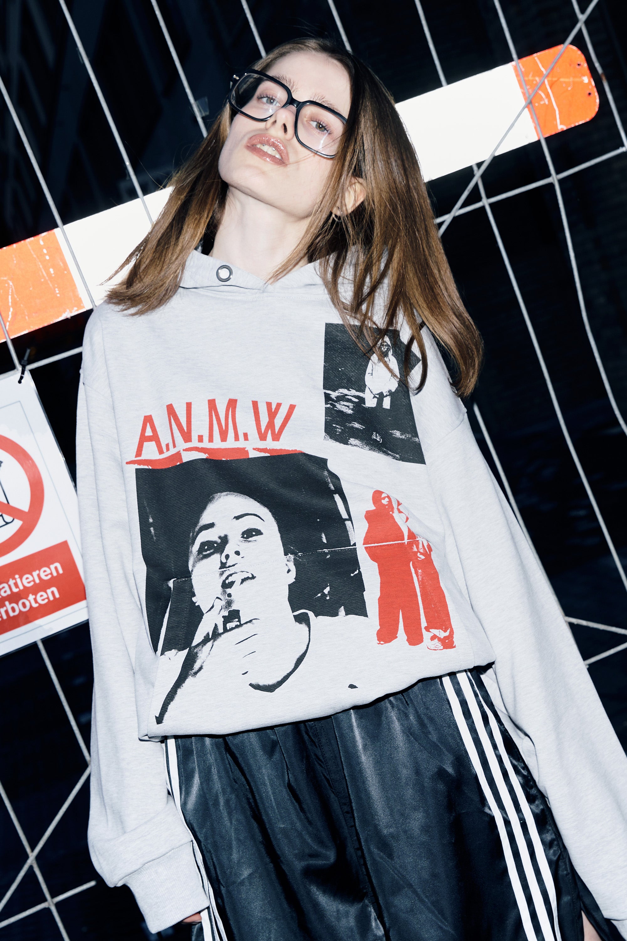 LIGHTER melange hoodie