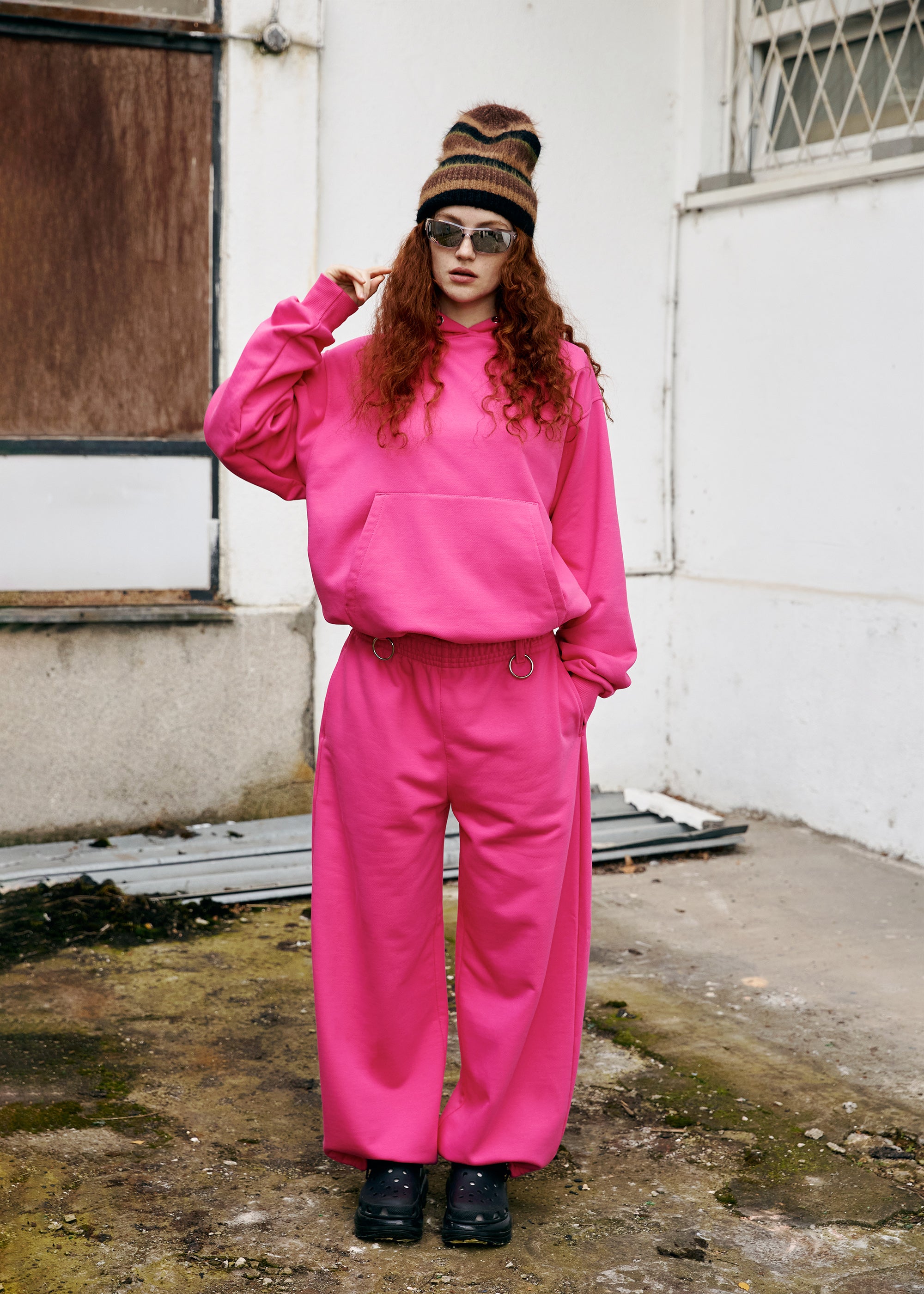 BUBBLE pink sweatpants