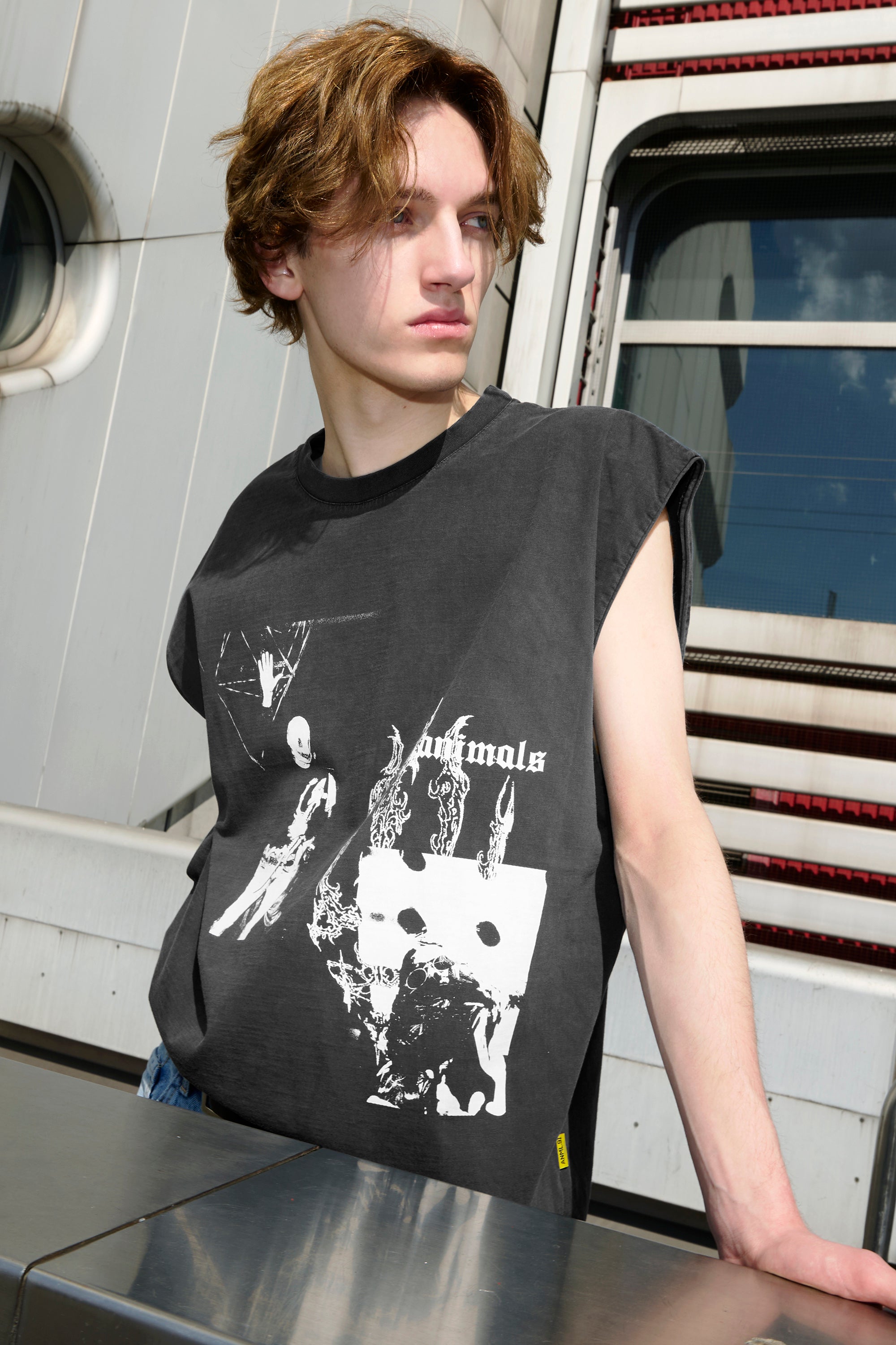 MASK black tank top