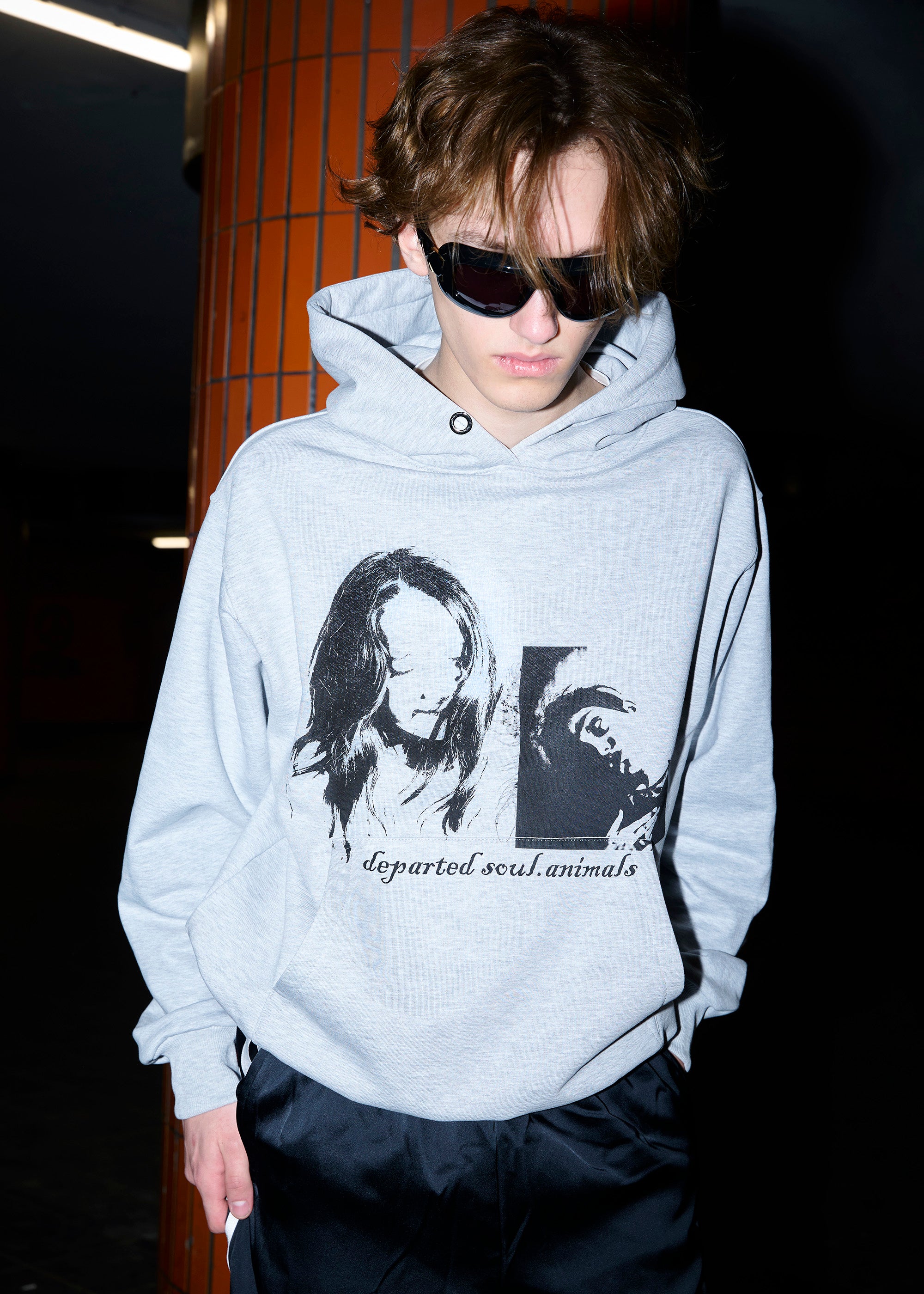 SOUL melange hoodie
